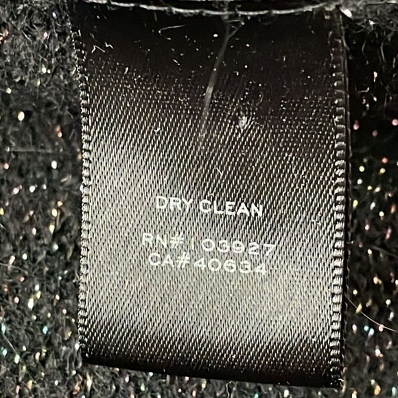 Marc by Marc Jacobs Sparkle Knit Sweater Dress Cut Out Back Wool Angora Sz S - Picture 13 of 14